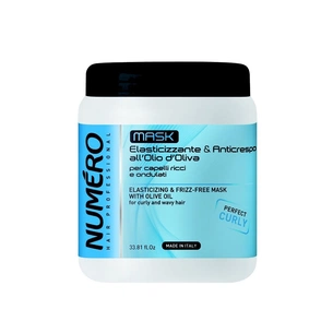Маска для волосся Brelil Numero для кучерявого волосся з оливковою олією 1 л (8011935075102) зображення 1