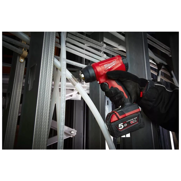 Будівельний фен Milwaukee M18 BHG-502C 2x5Ah, кейс (4933459772) - picture 7