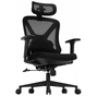 Офісне крісло GT Racer B-5759 Black/Black - зменшене зображення 7