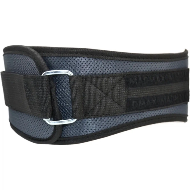 Атлетичний пояс MadMax MFB-666 Extreme неопреновий Grey XL (MFB-666_XL) - picture 4