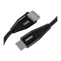 Дата кабель USB-С to USB-С 1.2m 60W USB2.0 Choetech (XCC-1003-BK) - уменьшенное изображение 1