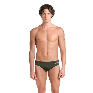 Плавки Arena Team Swim Briefs Solid 004773-660 оливковий 90 (3468337523420) зображення 1