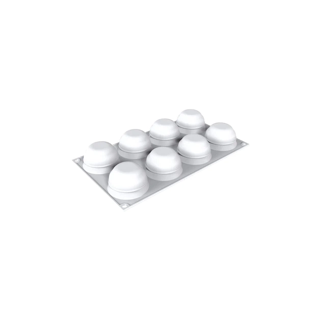 Форма для випікання Silikomart Kiku d 58 h 37 мм (8x70 мл) (KIKU 70) - зображення 1