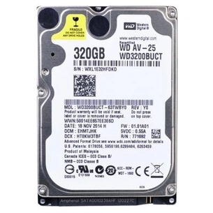 Жорсткий диск для ноутбука 2.5" 320GB WD (#WD3200BUCT#) зображення 1