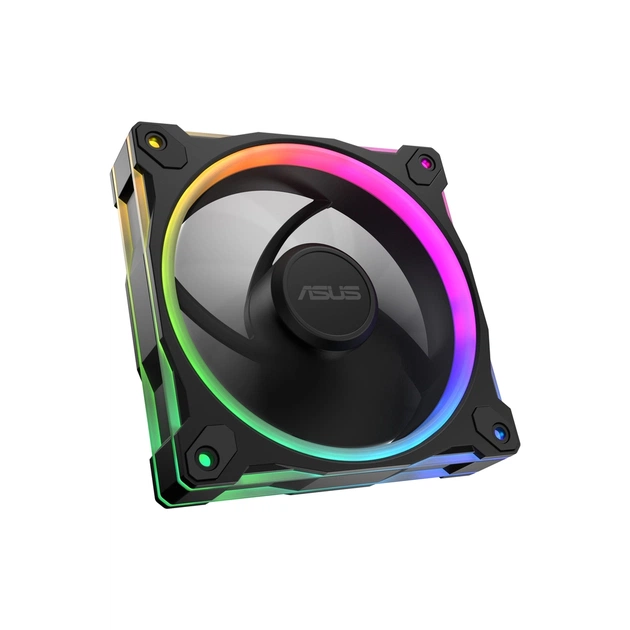 Кулер для корпуса ASUS PRIME MR120 REVERSE ARGB BLACK (90DA00L0-B09000) - изображение 1