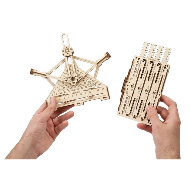 Конструктор Ugears STEM-модель 2-в-1 Арифметичний набір (70152) - изображение 12