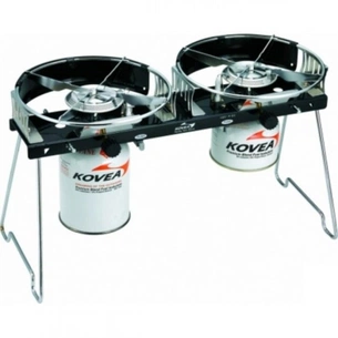 Портативна газова плитка Kovea Handy Twin Stove KB-N9110 (8806372095109) зображення 1