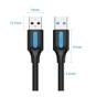 Кабель Vention USB - USB V 3.0 (M/M), 1 м, Black (CONBF) - уменьшенное изображение 6