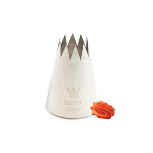 Кондитерська насадка Martellato Open Star 18 мм (BS 118) изображение 1