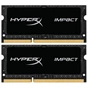 Модуль пам'яті для ноутбука SoDIMM DDR3L 16GB (2x8GB) 1600 MHz Kingston Fury (ex.HyperX) (HX316LS9IBK2/16) - уменьшенное изображение 1
