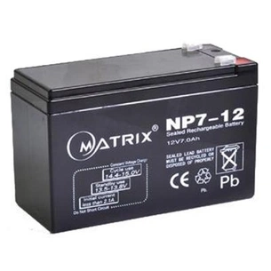 Батарея до ДБЖ Matrix 12V 7AH (NP7-12) зображення 1
