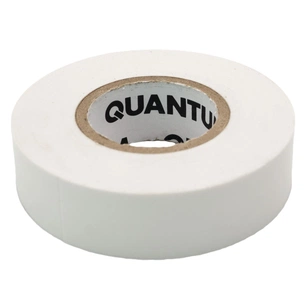 Ізоляційна стрічка Quantum white shinny 18мм/20м (QM-EIT130WS-18/20) изображение 1