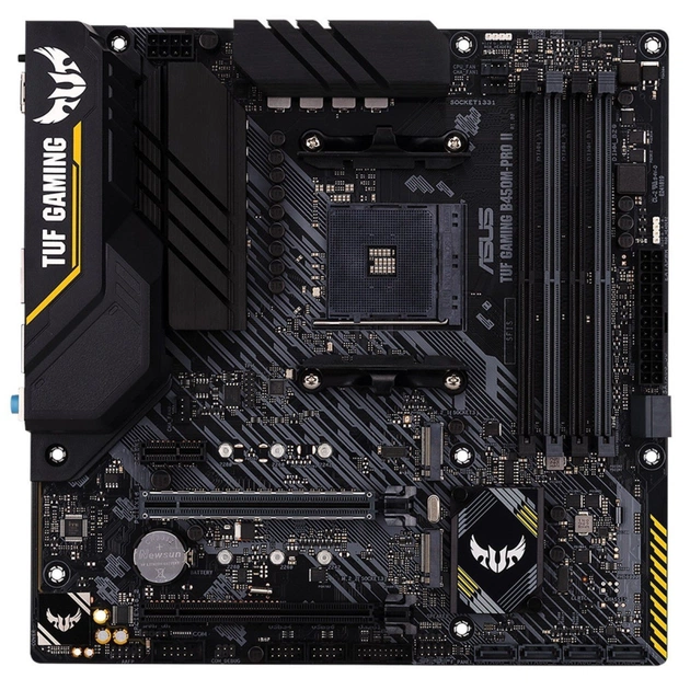Материнська плата ASUS TUF GAMING B450M-PRO II - зображення 1