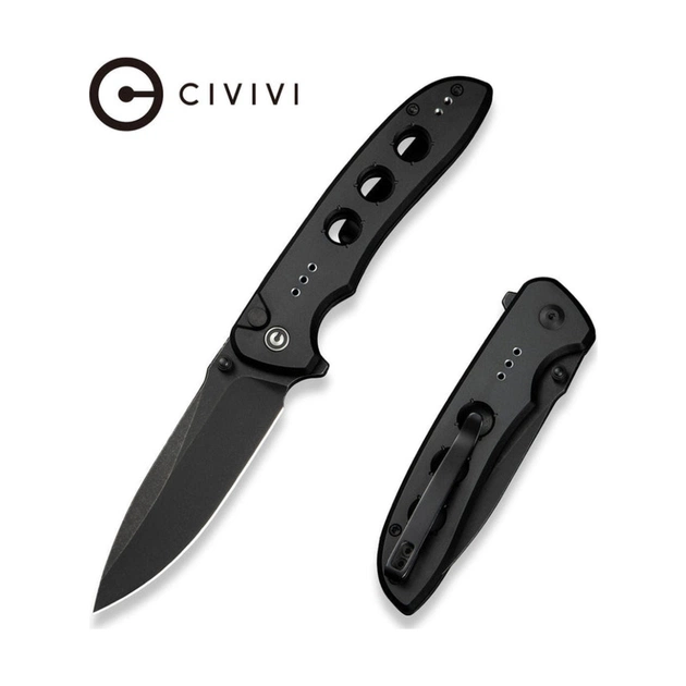 Ніж Civivi Hyperpulse Darkwash Black Aluminum (C23087A-1) - picture 9