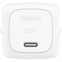 Зарядний пристрій Belkin USB-C PD30W PPS + cable USB-C to USB-C 1.0m PVC white (WCA008KQ1MWH-B6) - зменшене зображення 4