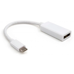 Перехідник Type-C Male to Display Port 0.15m 4K Vinga (VCPTCDP15) зображення 1