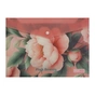 Папка - конверт Buromax А4 на кнопке, PEONY ARABESKI, полупрозрачная, розовая (BM.3943-10) - уменьшенное изображение 1