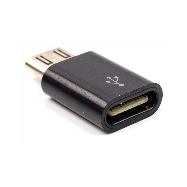 Переходник USB Type-C (F) to microUSB (M) PowerPlant (CA913145) - изображение 1