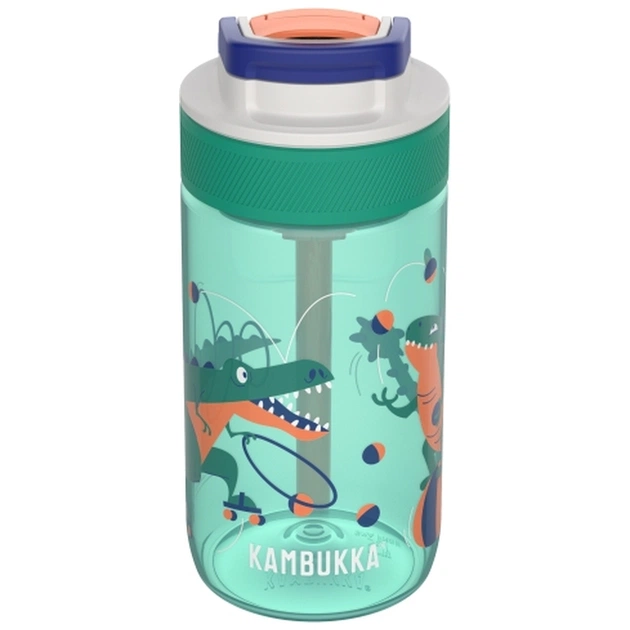 Бутылка для воды Kambukka Lagoon 400 мл Juggling Dino світло-зелений (11-04047) - изображение 1