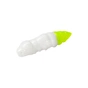 Силікон рибальський FishUP Pupa 1.5" 131 - White/Hot Chartreuse, cheese taste (8шт/уп) (1864.07.76) - зменшене зображення 1