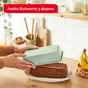 Форма для випічки Tefal Ceramik Loaf Pan 23х12 см (J1755904) - зменшене зображення 5