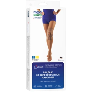 Бандаж MedTextile Бандаж на колінний суглоб розємний, розмір L/XL, люксшт (4820137292828) зображення 1