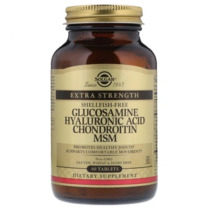 Мінерали Solgar Глюкозамін, Гіалуронова Кислота, Хондроїтин та ЧСЧ, 60 (SOL-01316) зображення 1