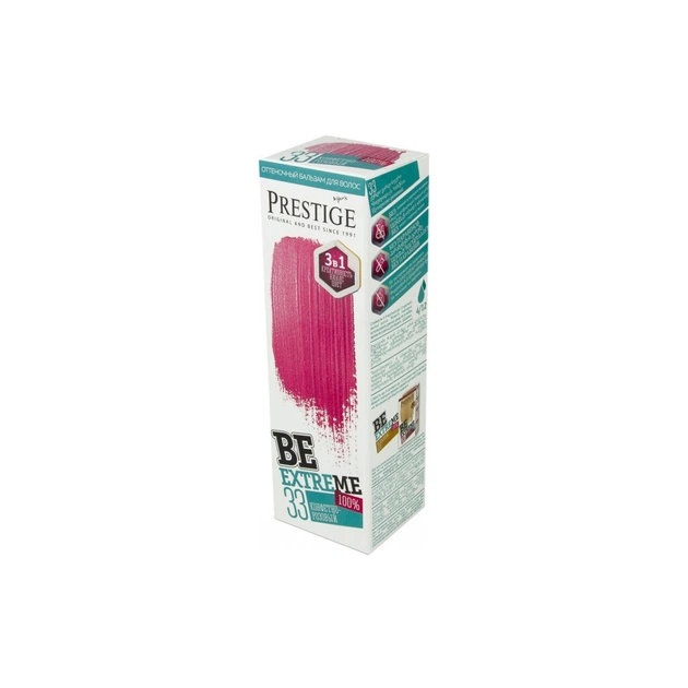 Відтінковий бальзам Vip's Prestige Be Extreme 33 - Цукерково-рожевий 100 мл (3800010509411) - picture 1