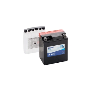 Акумулятор автомобільний EXIDE AGM 6Ah Ев (-/+) (100EN) (ETX7L-BS) зображення 1