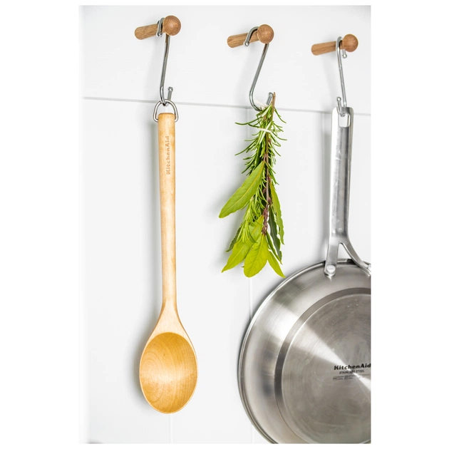 Ложка кухарська KitchenAid Coreline для сервіровки, 34 см, береза (KQR703OHE) - picture 6