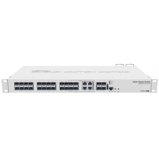 Комутатор мережевий Mikrotik CRS328-4C-20S-4S+RM - зображення 1