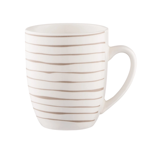 Набір чашок Ardesto Ravenna, 4шт., 360мл, порцеляна, біло-бежевий (AR1336RS) - picture 11