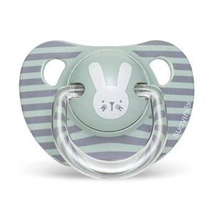 Пустушка Suavinex Hygge анатоміч. Затишні історії 6-18 міс. бірюзовий зайчик (306568) зображення 1