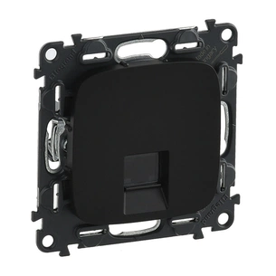 Комп'ютерна розетка Legrand Furniture RJ45 Кат.5е UTP Антрацит (753950) зображення 1