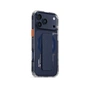 Чохол до мобільного телефона Skinarma Haxa Magnetic Charging + Grip Stand iPhone 17 Pro Max Blue (8886461249446) - зменшене зображення 4