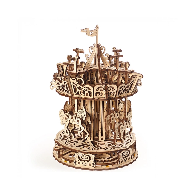 Конструктор Ugears Карусель (6336749) - изображение 1