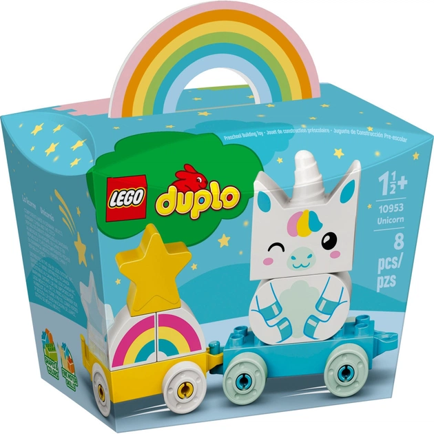 Конструктор LEGO DUPLO My First Єдиноріг 8 деталей (10953) - зображення 1