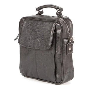 Сумка Shvigel Шкіряна Чорна (00875) зображення 1