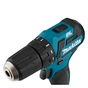 Шуруповерт Makita DF332DWYE, 10.8V, АКБ 2x1.5Ah, 21·35Нм, 0-450·0-1500об/хв, ЗП, кейс, 0.86кг (DF332DWYE) - зменшене зображення 5