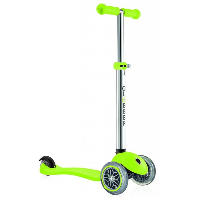Самокат Globber Primo Lights зелений (423-106-3) - изображение 1