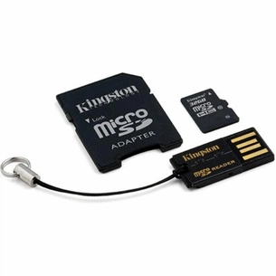 Карта пам'яті Kingston 32Gb microSDHC Mobility Kit Gen2 class 10 (MBLY10G2/32GB) зображення 1