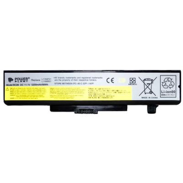 Аккумулятор для ноутбука PowerPlant LENOVO G580 Series (L11L6F01) 11.1V 5200mAh (NB00000276) - изображение 1