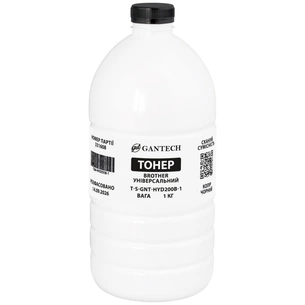 Тонер Brother Universal bottle, 1kg Gantech (TSM-HYD200B-1) изображение 1
