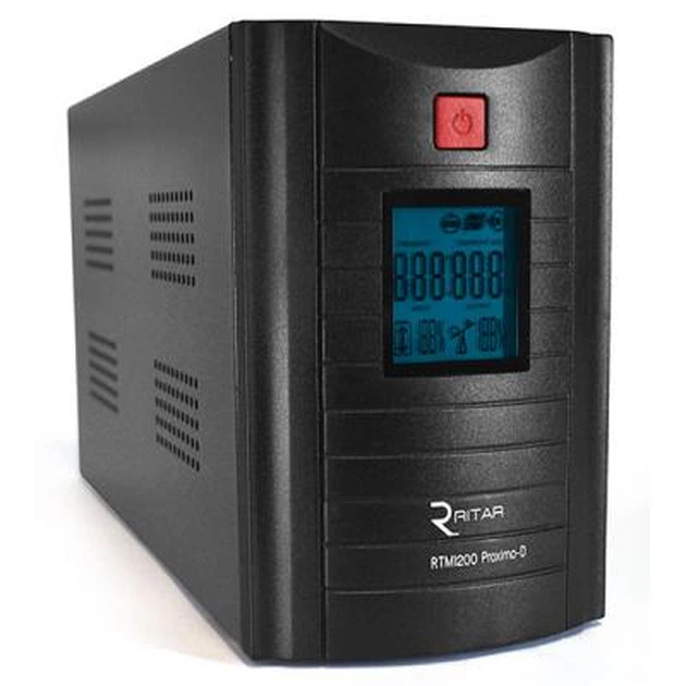 Пристрій безперебійного живлення Ritar RTM1200 (720W) Proxima-D (RTM1200D) - зображення 1