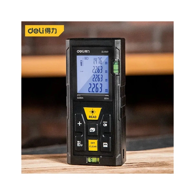 Лазерний далекомір Deli до 80 м (DL4169) - picture 2