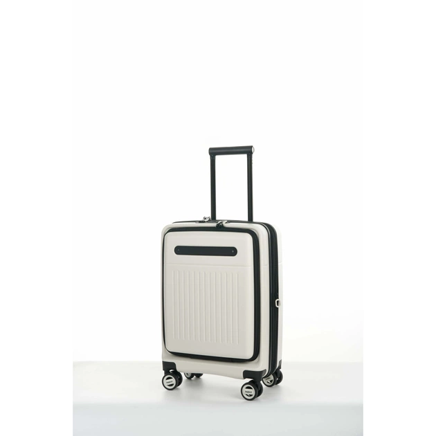 Валіза Bagland маленька 40 л біла (1140721769) - зображення 3