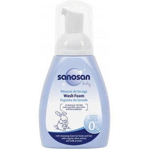 Засіб для купання Sanosan Baby крем-пінка 250 мл (4003583190416) зображення 1