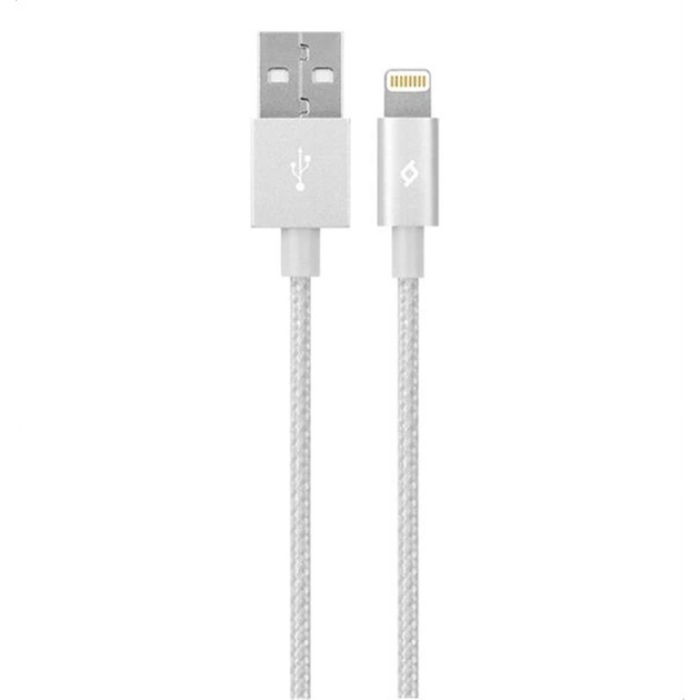 Кабель Ttec USB - Lightning (M/M), AlumiCable, 1.2 м, Silver (2DKM02G) - изображение 1
