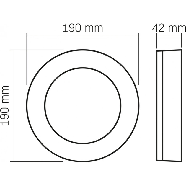 Світильник Videx ART IP65  15W 5000K Black (VL-BHFR-155B) - picture 4