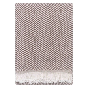 Плед Ardesto Summer 140х190см, 100% бавовна, коричневий (ART0915SR) зображення 1